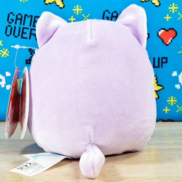 Squishmallow Tabitha the Valentine's Day Cat 5" 2022 UltraSoft Stuffed Plush - Picture 4 of 11